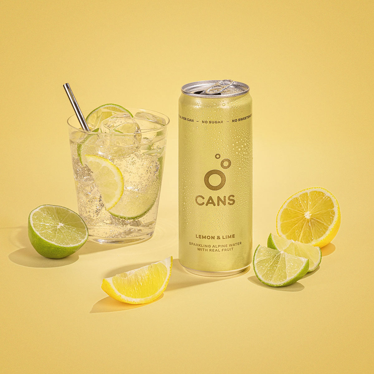 CANS Citron & Limetka -- 24 × 330ml