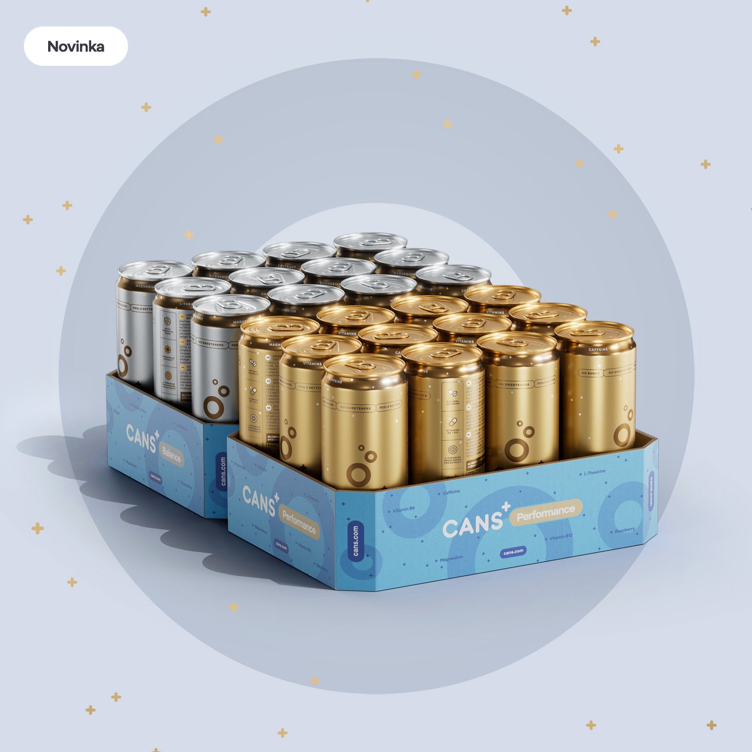 CANS+ Mix - 24 × 330ml -- Performance + Balance