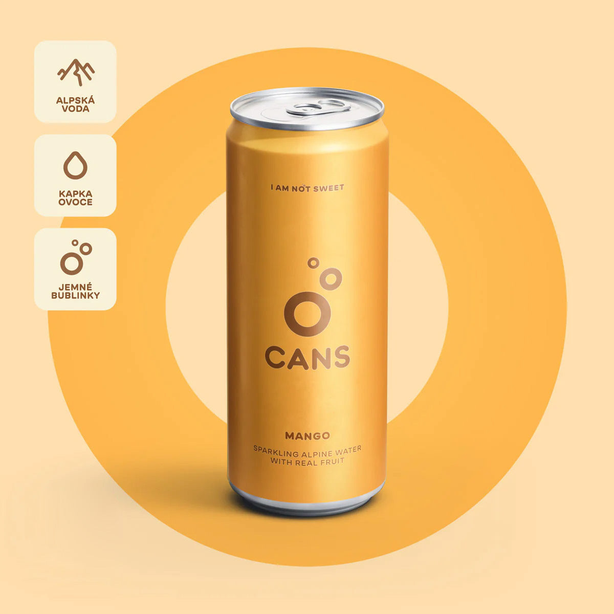 CANS MANGO -- 24 × 330ml
