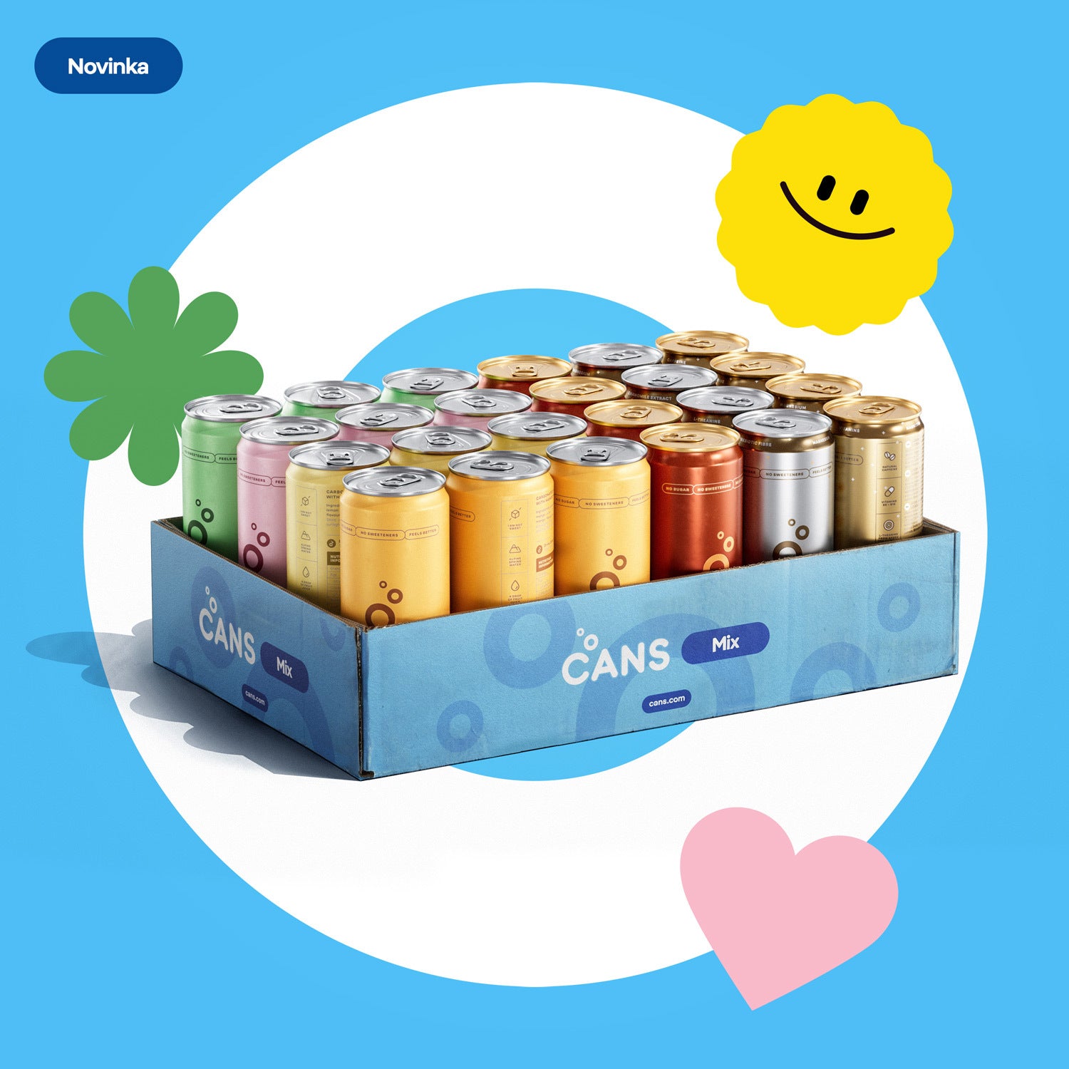 CANS Super Mix -- 24 × 330ml